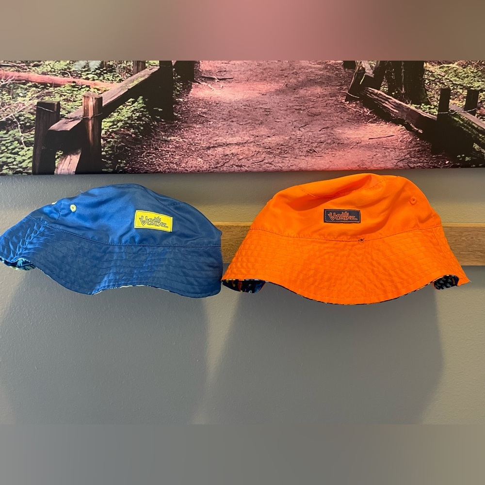 Two UV Skinz Bucket hats for Boy’s outdoor Sun hat